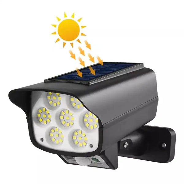 LAMPARA SOLAR EN FORMA DE CÁMARA SENSOR